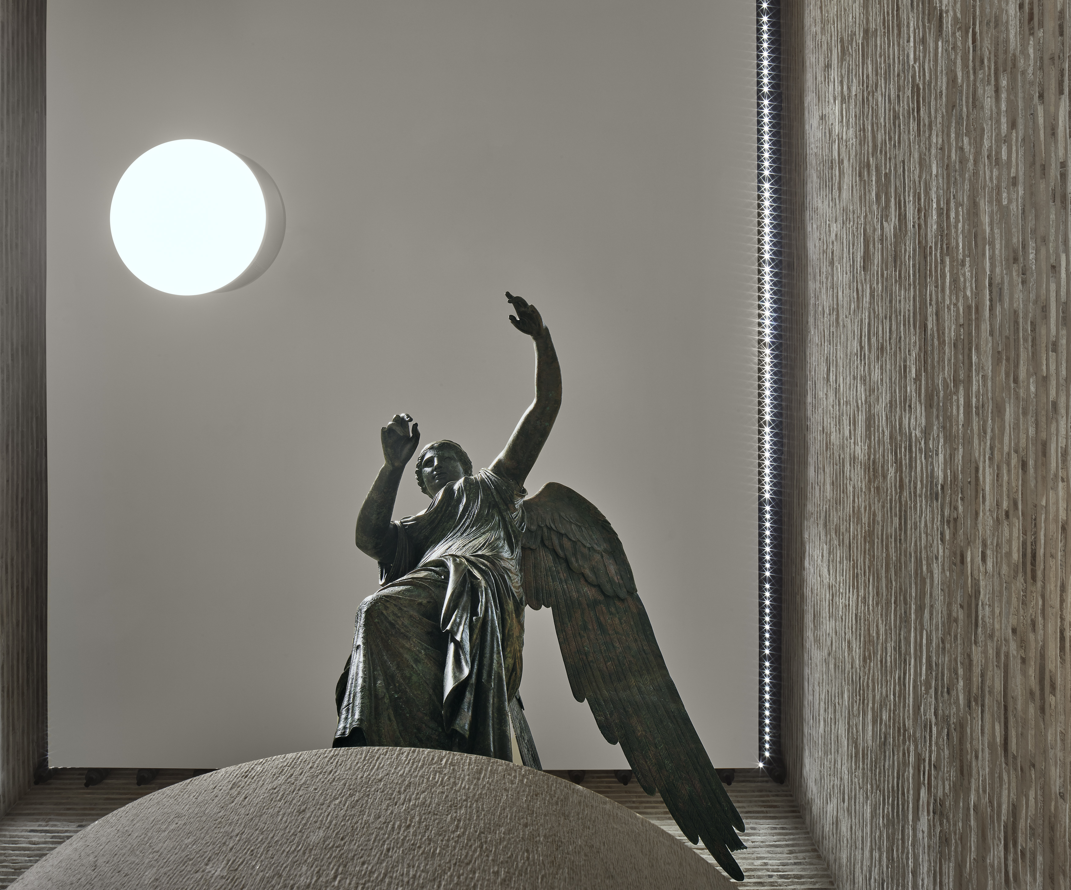 La Vittoria Alata. Foto di A. Chemollo AF Civici Musei di Brescia